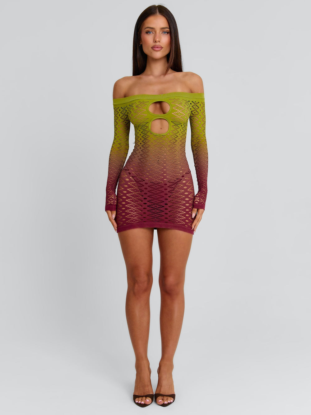 VESSIA-MINI-DRESS-GREEN-BURGUNDY-ONESIZE1